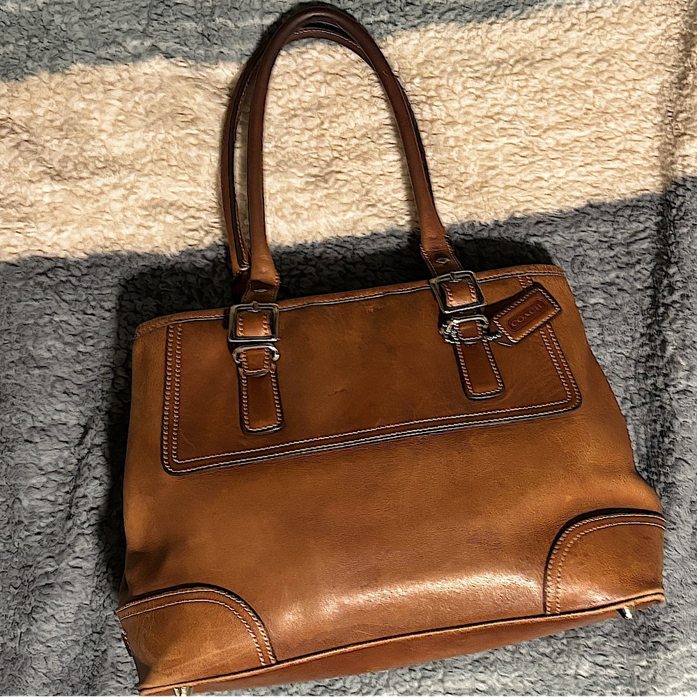 Coach Hamptons Hand Bag - Gem